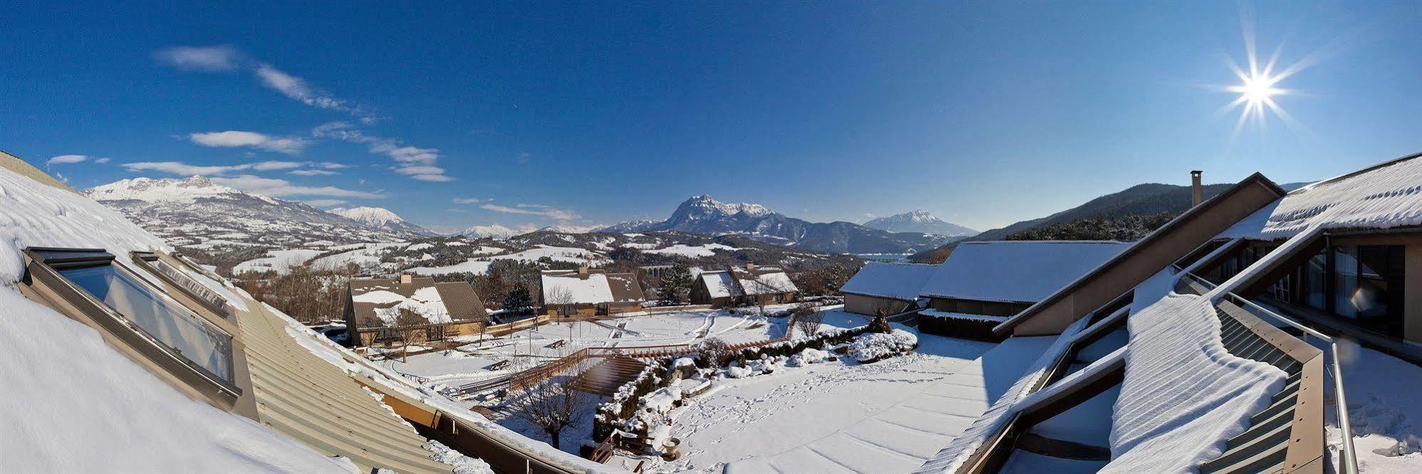 Club Vacances Bleues Les Horizons Du Lac Chorges Bagian luar foto